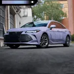 Ravoony Plus Twin Silver Purple Car Vinyl Wrap Toyota Avalon Wrap