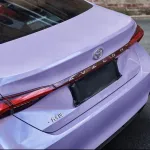 Ravoony Plus Twin Silver Purple Car Vinyl Wrap Toyota Avalon Wrap