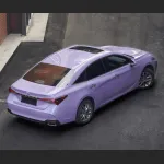 Ravoony Plus Twin Silver Purple Car Vinyl Wrap Toyota Avalon Wrap