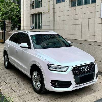 Ravoony Plus Aurora White Car Vinyl Wrap Audi Q3 Wrap 02