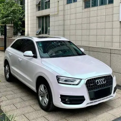 Ravoony Plus Aurora White Car Vinyl Wrap Audi Q3 Wrap 02