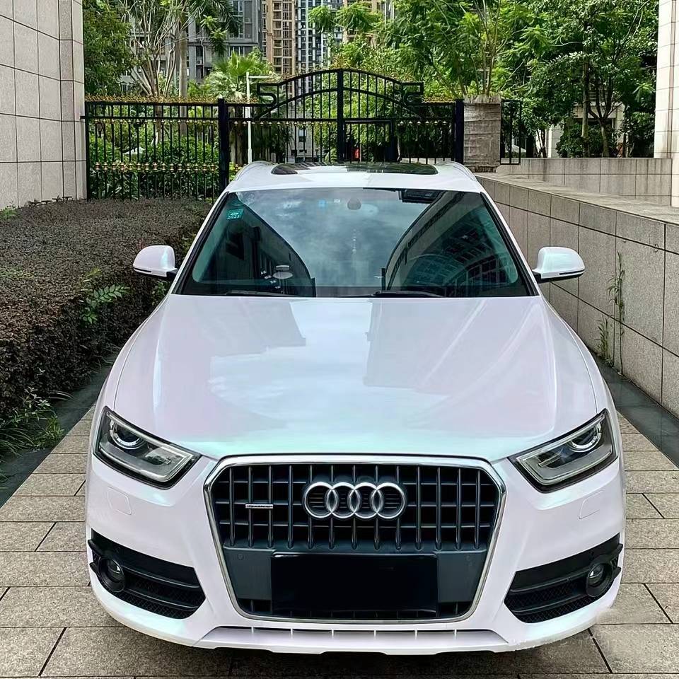 Ravoony Plus Aurora White Car Vinyl Wrap Audi Q3 Wrap