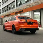 Ravoony Plus Burnt Orange Car Wrap Audi A4L Wrap