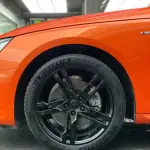 Ravoony Plus Burnt Orange Car Wrap Audi A4L Wrap