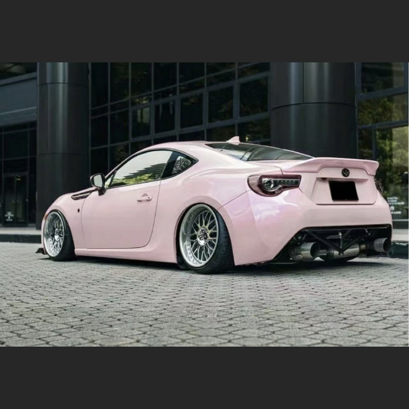 Ravoony Plus Twin Magic Pink Car Vinyl Wrap Future Toyota 86 Wrap