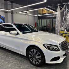 Gloss Pearlized White Gold Car Wrap