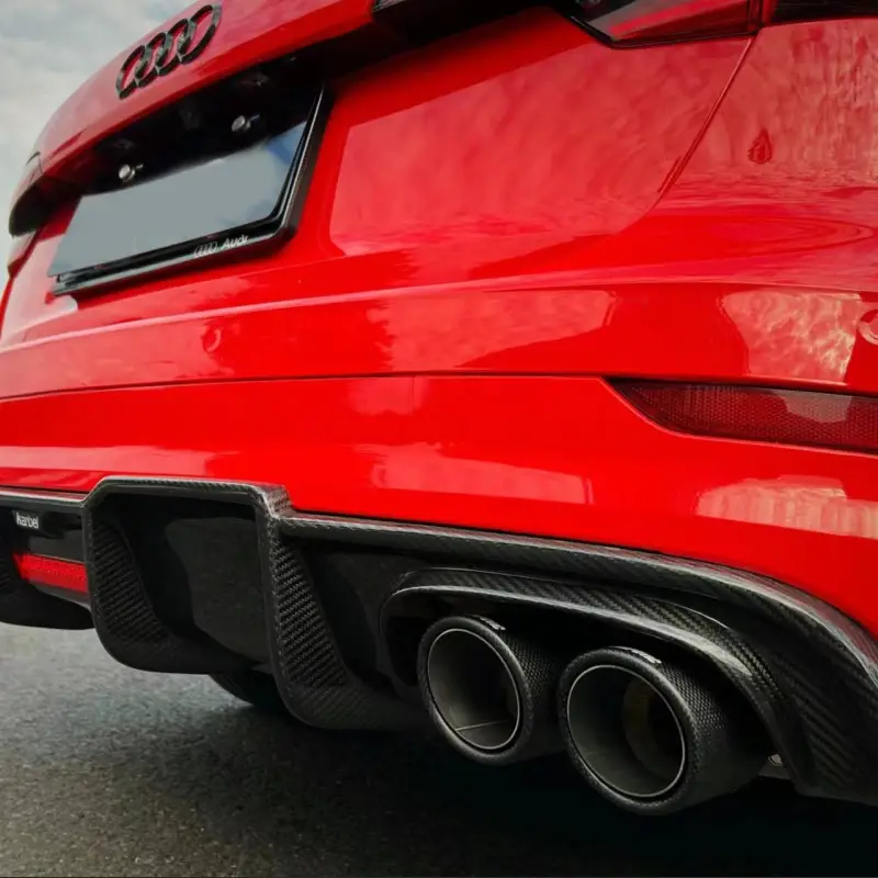 Ravoony Plus Glossy Crystal Ferrari Red Vinyl Car Wrap Audi A4 Wrap