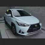 Ravoony Plus Glossy Crystal Glacier Blue Car Wrap Yaris L Wrap