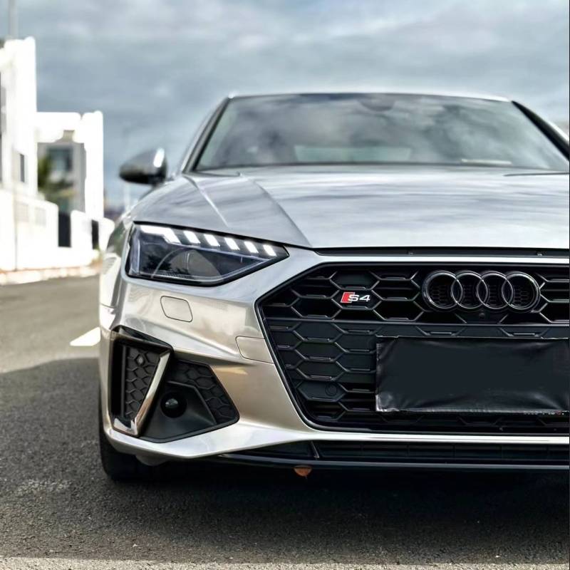 Ravoony Plus GT Silver Car Vinyl Wrap Audi A4L Wrap