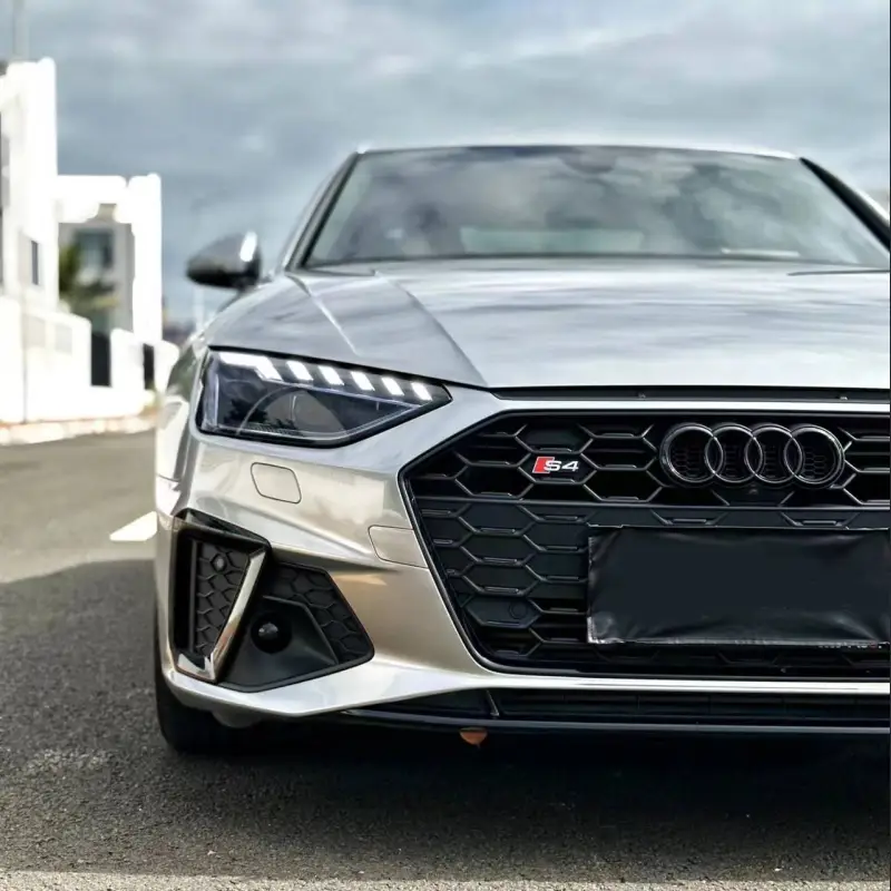 Ravoony Plus GT Silver Car Vinyl Wrap Audi A4L Wrap