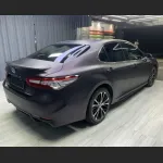 Ravoony Plus Ultra Matte Black Purple Car Vinyl Wrap Toyota Camry Wrap