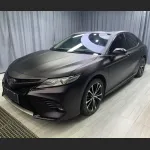 Ravoony Plus Ultra Matte Black Purple Car Vinyl Wrap Toyota Camry Wrap