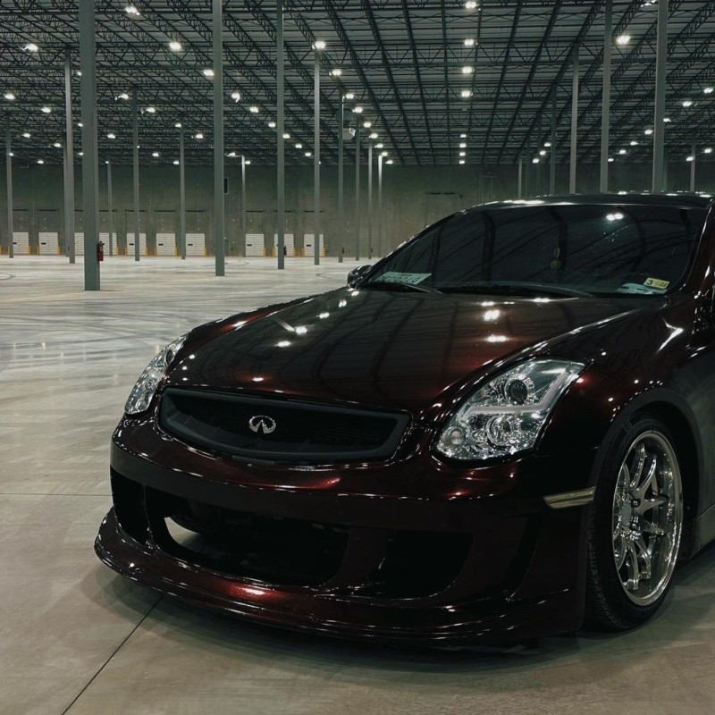 Gloss Black Rose Vinyl Wrap