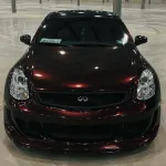 Ravoony Plus Gloss Black Rose Vinyl Wrap