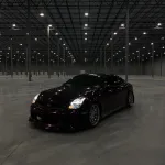 Ravoony Plus Gloss Black Rose Vinyl Wrap