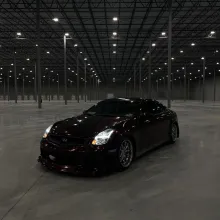 Gloss Black Rose Vinyl Wrap
