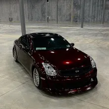 Gloss Black Rose Vinyl Wrap