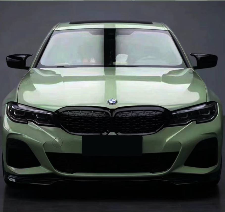 Light Khaki Green Car Vinyl Wrap