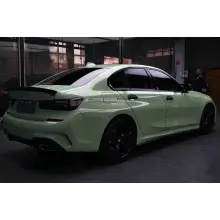 Light Khaki Green Car Vinyl Wrap