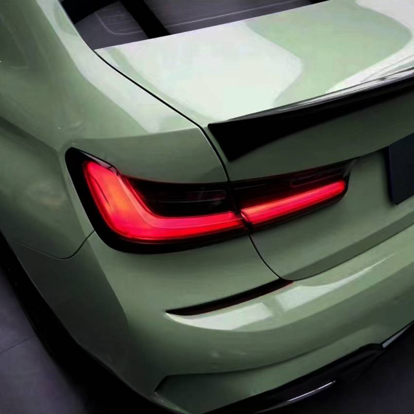 Light Khaki Green Car Vinyl Wrap