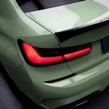 Light Khaki Green Car Vinyl Wrap