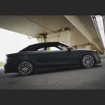 Ravoony Plus Matte Frosted Black Car Vinyl Wrap