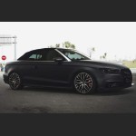 Ravoony Plus PET Matte Frosted Black Car Vinyl Wrap