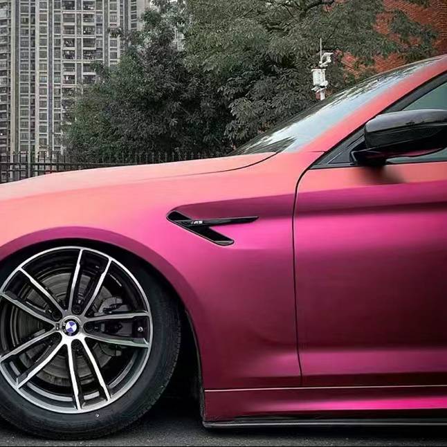 Ravoony Plus Metallic Ultra-Matte Pink Purple Car Wrap