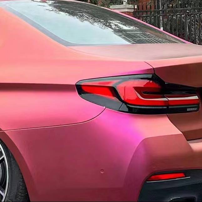 Ravoony Plus Metallic Ultra-Matte Pink Purple Car Wrap