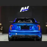 Ravoony Plus Matte Chrome Blue Car Wrap