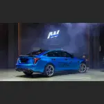 Ravoony Plus Matte Chrome Blue Car Wrap