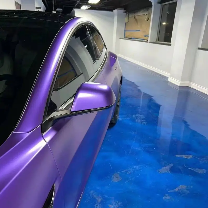 Ravoony Plus Ultra-Matte Matal Purple Car Wrap​