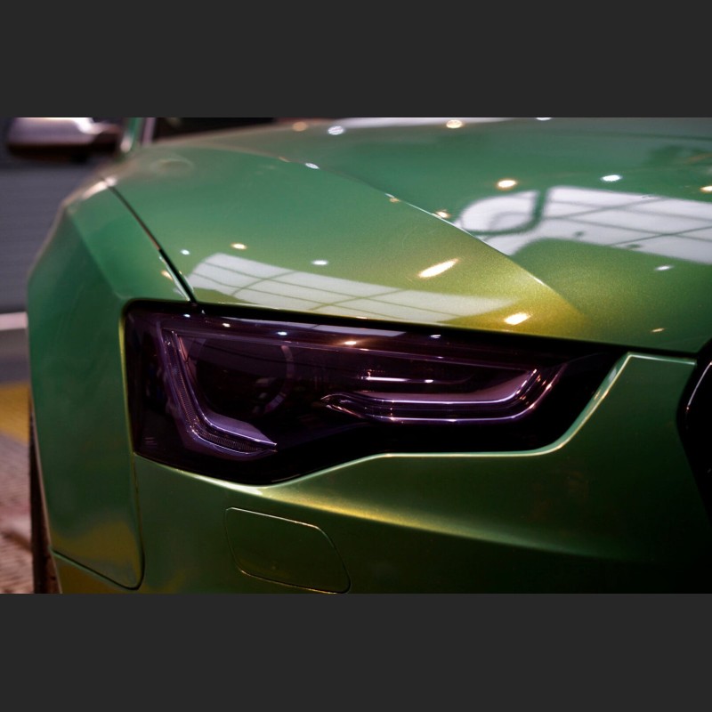 Ravoony Plus Gloss Aston Martin Iridescent Emerald Green Car Wrap