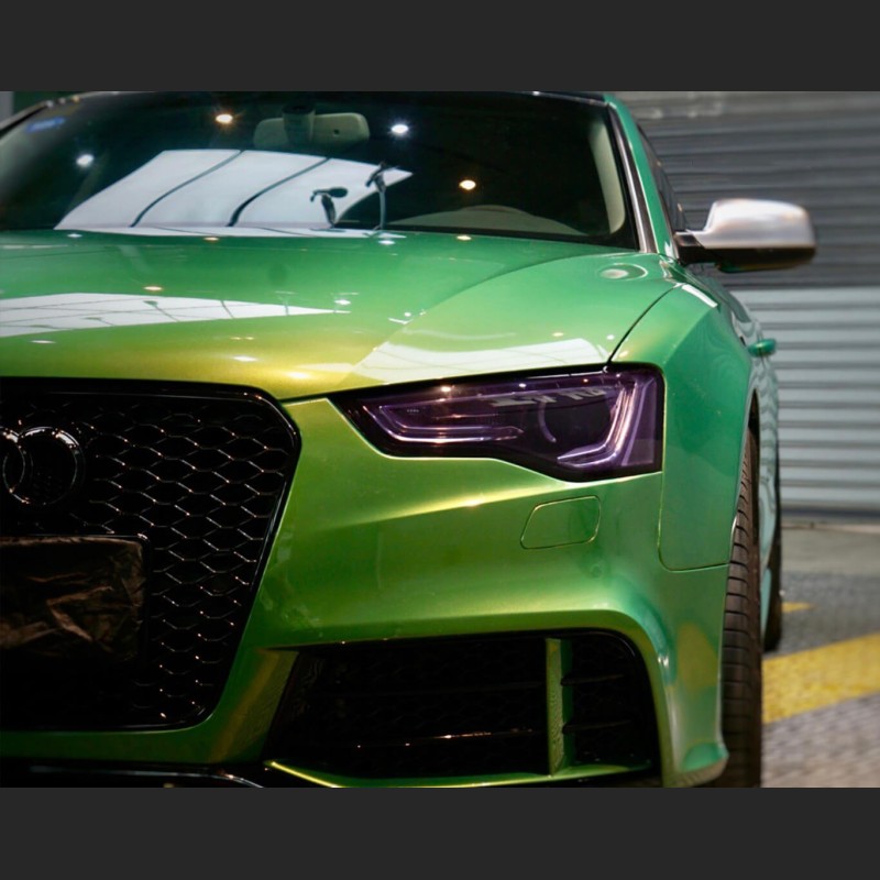 Ravoony Plus Gloss Aston Martin Iridescent Emerald Green Car Wrap