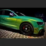 Ravoony Plus Gloss Aston Martin Iridescent Emerald Green Car Wrap