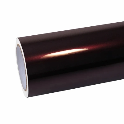 Ravoony Plus Gloss Black Rose Vinyl Wrap Mustang Vinyl Wrap 01