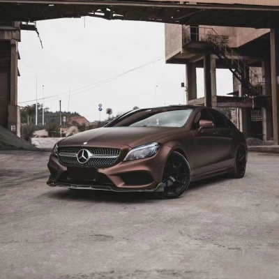 Ravoony Plus Ultimate Flat Coffee Brown Car Wrap 02