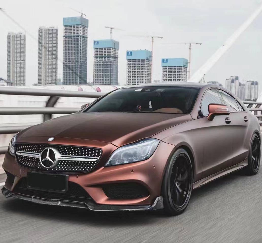 Ravoony Plus Ultimate Flat Coffee Brown Car Wrap