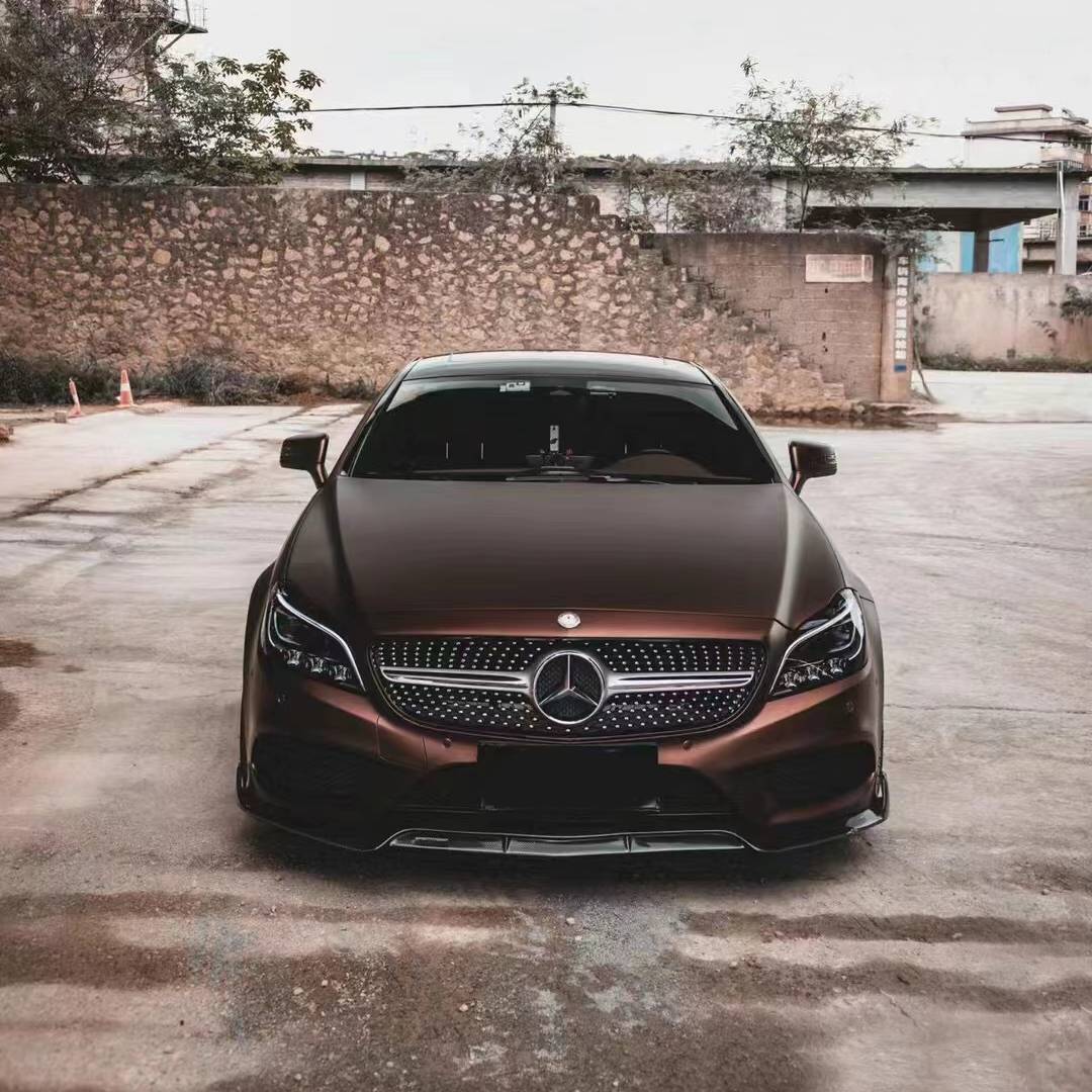 Ravoony Plus Ultimate Flat Coffee Brown Car Wrap