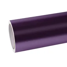 Ultra Matte Black Purple Car Vinyl Wrap