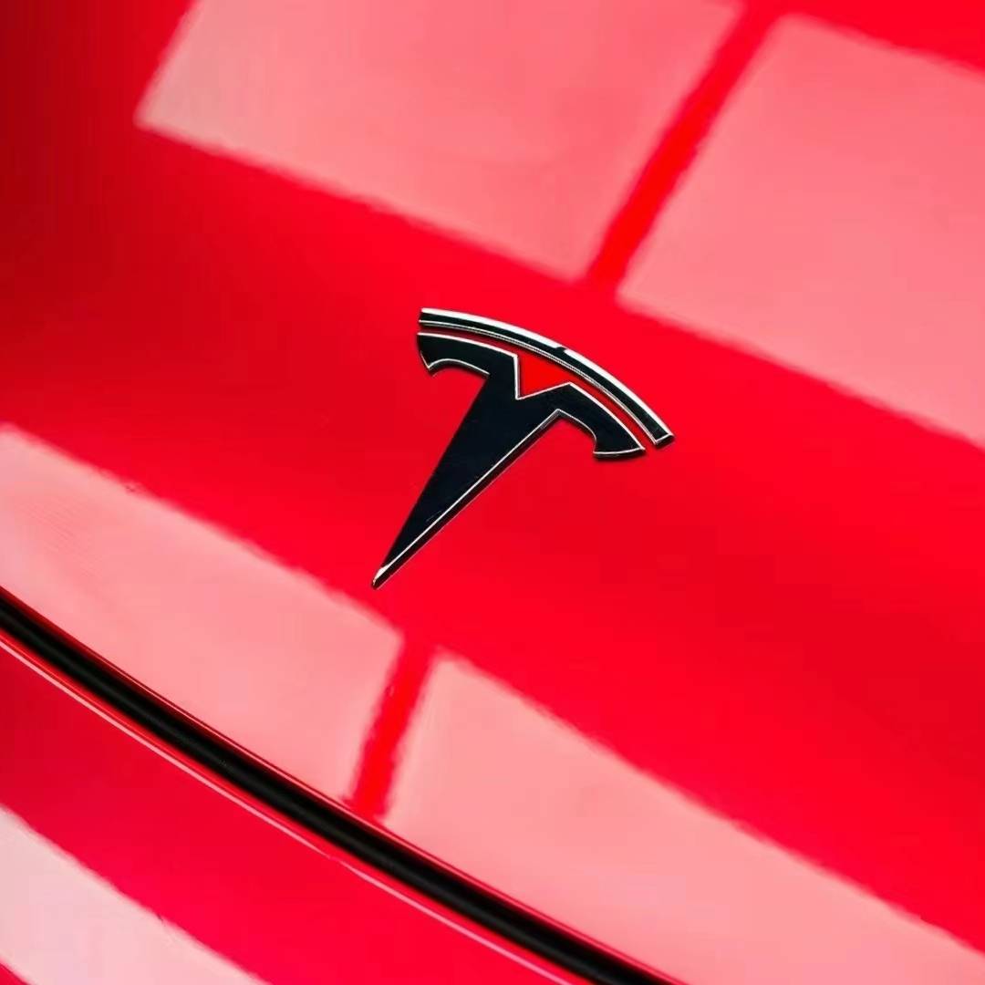 Ravoony Plus Gloss Liquid Ruby Red Vinyl Car Wrap Tesla Model Y Wrap
