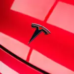 Ravoony Plus Gloss Liquid Ruby Red Vinyl Car Wrap Tesla Model Y Wrap
