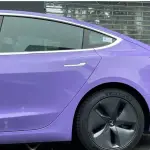 Ravoony Plus Glossy Lavender Purple Car Wrap Tesla Model 3 Wrap
