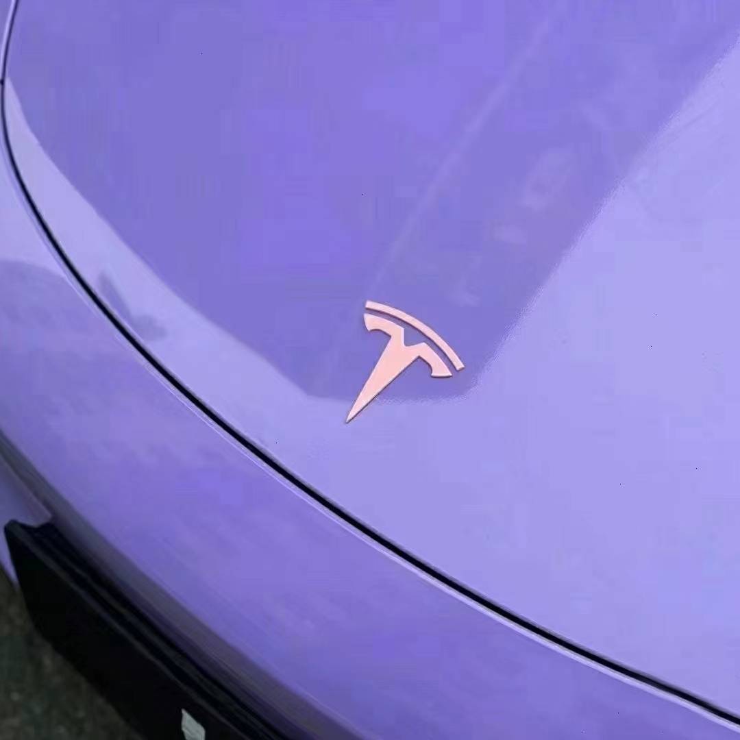 Ravoony Plus Glossy Lavender Purple Car Wrap Tesla Model 3 Wrap