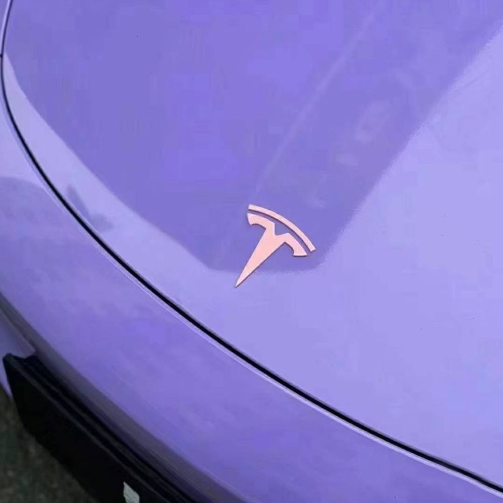 Ravoony Plus Glossy Lavender Purple Car Wrap Tesla Model 3 Wrap