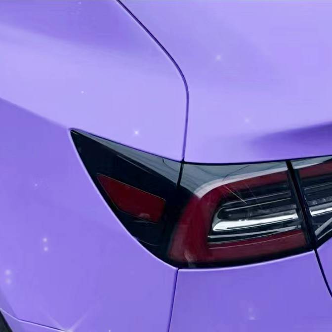 Ravoony Plus Matte Lavender Car Wrap Tesla Model 3 Wrap