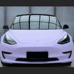 Ravoony Plus Ultra-Matte Violet Star Car Wrap Tesla Model 3 Wrap