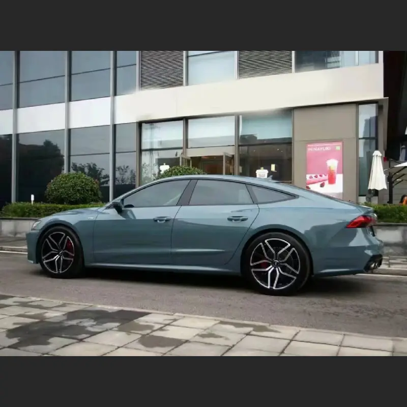 Ravoony Plus PET Gloosy Yugali Cyan Car Wrap