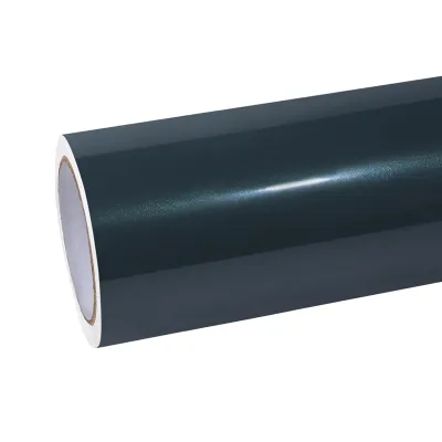 Ravoony Plus PET Glossy Yugali Cyan Car Wrap 01