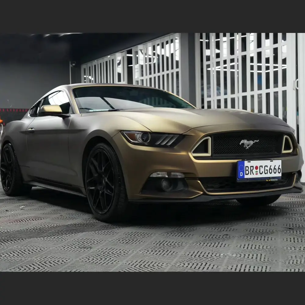Ravoony Plus Ultra-Matte Midnight Gold Car Wrap